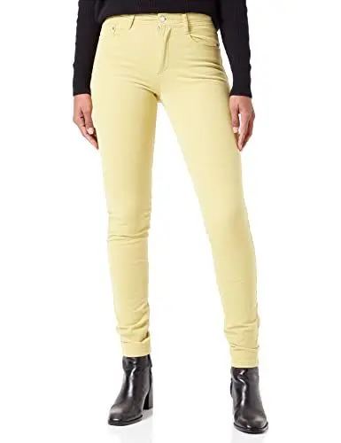 Produktbild: s.Oliver Damen 2122170 Cord Hose Slim Fit, Gelb, 42 EU