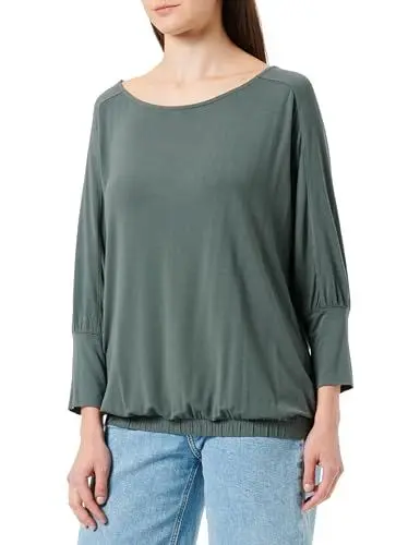Produktbild: s.Oliver Damen T-Shirt 3/4 Arm Green 38