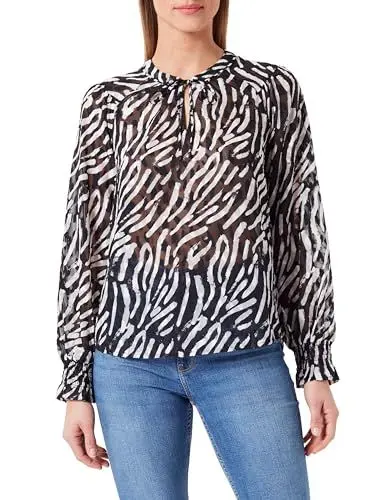 Produktbild: s.Oliver Bluse Langarm mit Allover Print