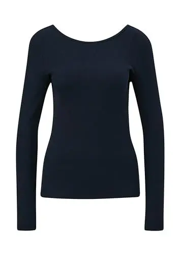 Produktbild: s.Oliver Langarmshirt mit Rippstruktur