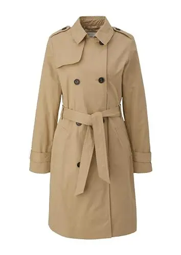 Produktbild: s.Oliver Damen 2149064 Trenchcoat, 8238 beige, 42