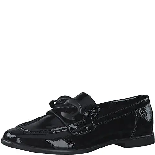 Produktbild: s.Oliver Damen 5-5-24205-29 Penny Loafer, Black PATENT, 39 EU
