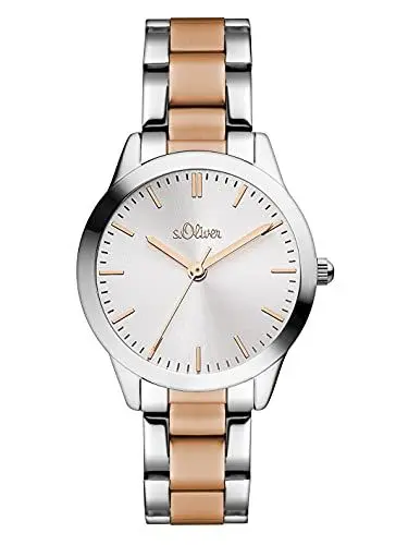 Produktbild: s.Oliver DamenArmbanduhr Analog Quarz Edelstahl SO-3439-MQ