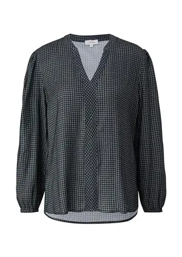 Produktbild: s.Oliver Damen Bluse Langarm Green, 42