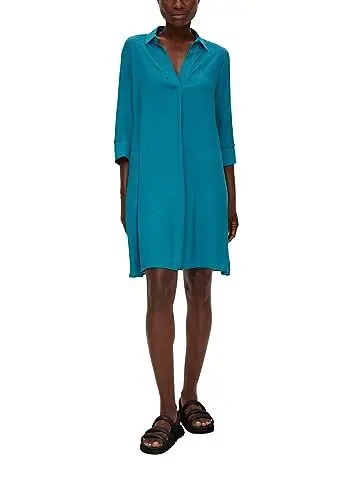 Produktbild: s.Oliver Damen Blusenkleid Blue Green 32