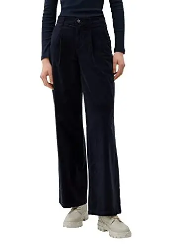 Produktbild: s.Oliver Damen Hosen lang, Blau, 36 EU