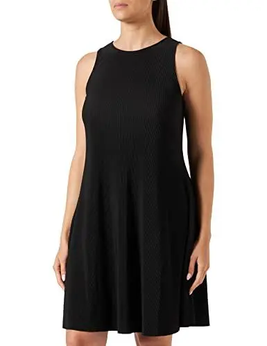Produktbild: S.Oliver Damen Kleid, Midi, Schwarz, 40 EU