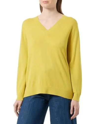 Produktbild: s.Oliver Damen Pullover Langarm Yellow 36