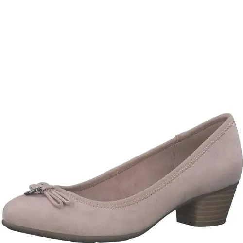 Produktbild: s.Oliver Damen Pumps mit Schleife Kleiner Absatz, Rosa (Rose), 37 EU