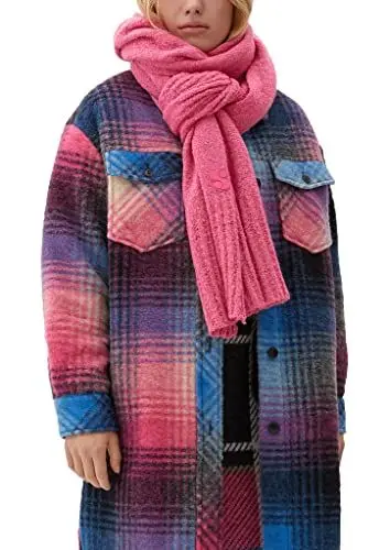 Produktbild: s.Oliver Damen Schal, Rosa, Einheitsgröße EU