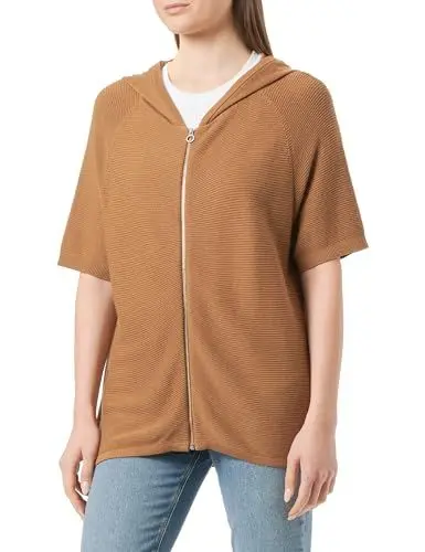 Produktbild: s.Oliver Damen Strickjacke Kurzarm Brown 44