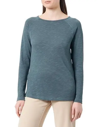 Produktbild: s.Oliver Damen T-Shirt Langarm Green 34