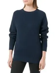 Produktbild: s.Oliver Feinstrickpullover aus Baumwolle Navy XL