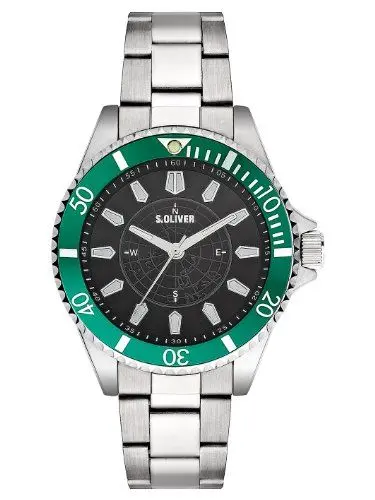 Produktbild: s.Oliver Herren-Armbanduhr Quarz Analog SO-2211-MQ