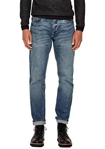 Produktbild: s.Oliver Herren 03.899.71.4561 Straight Jeans, Blau (Blue Denim Stretch 56z4), 29W / 32L
