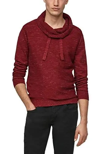 Produktbild: s.Oliver Herren 130.10.011.17.170.2055970 Pullover, Dark Red Melange, L