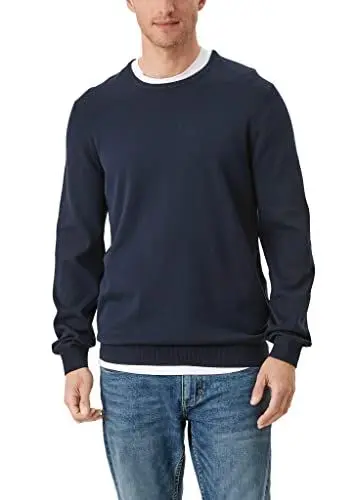 Produktbild: s.Oliver Herren 130.11.899.17.170.2040664 Pullover, Blau(5978), S