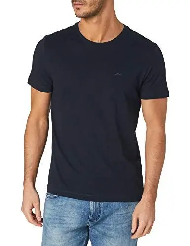 Produktbild: s.Oliver Herren 2119128 T-Shirt, 5978 blau, XXL