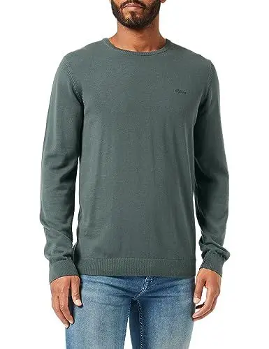Produktbild: s.Oliver Herren Strickpullover Green M