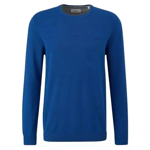 Produktbild: s.Oliver Herren 2143173 Pullover, 5620 blau, L