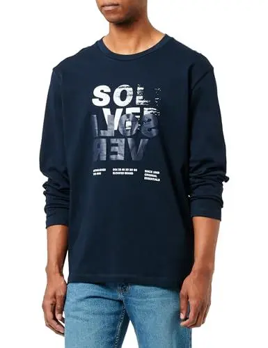 Produktbild: s.Oliver Langarmshirt mit Label Print