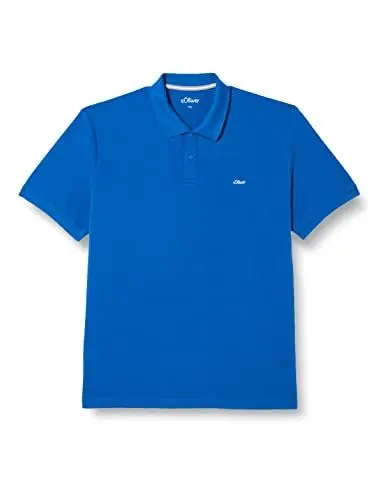 Produktbild: s.Oliver Herren, Brad Slim Fit Poloshirt, Kurzarm, Blau, S