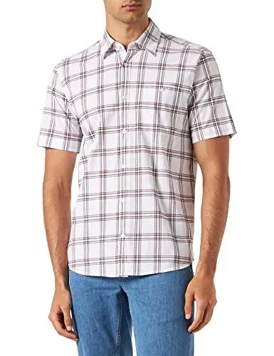Produktbild: s.Oliver Herren Hemd Kurzarm, Brown, L