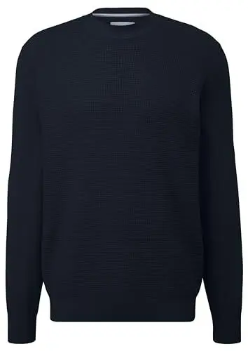 Produktbild: s.Oliver Herren Pullover mit Crew Neck, Blau 5978, 3XL