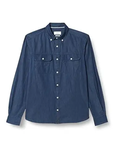 Produktbild: s.Oliver Regular: Denim-Hemd mit Button Down-Kragen