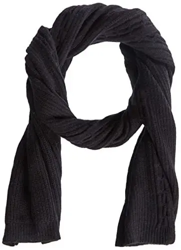 Produktbild: s.Oliver Herren Scarf Schal, Schwarz, Einheitsgröße EU