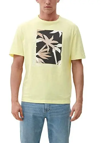 Produktbild: s.Oliver Herren T-Shirt Kurzarm,Grün 70d1,XL