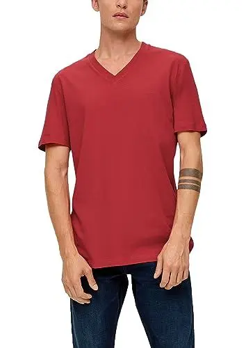 Produktbild: s.Oliver Herren T-Shirt Kurzarm RED S
