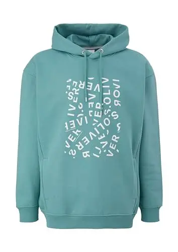 Produktbild: s.Oliver Hoodi mit Logo Allover Print