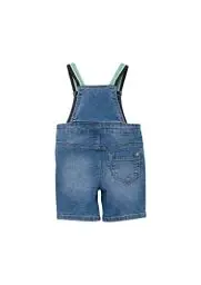 Produktbild: s.Oliver Junior Baby Boys Jeans-Latzhose, kurz, Blue, 74