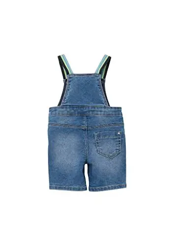 Produktbild: s.Oliver Junior Baby Boys Jeans-Latzhose, kurz, Blue, 74