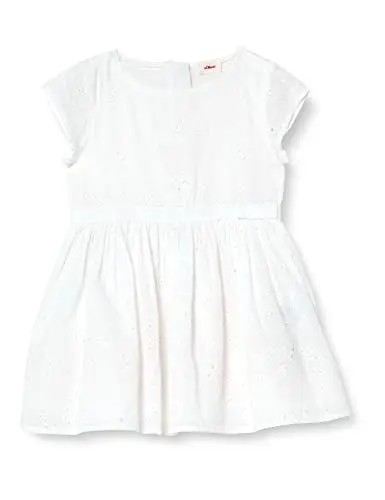 Produktbild: s.Oliver Junior Girl's 2127404 Kleid, kurz, White, 98