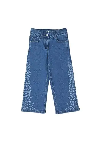Produktbild: s.Oliver Junior Girl's Jeans, Wide Leg, Blue, 92
