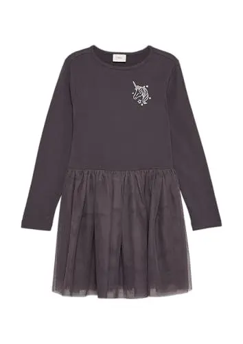 Produktbild: s.Oliver Junior Jersey-Kleid mit Tüllrock