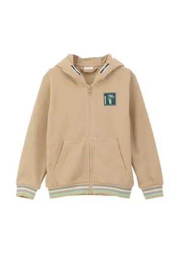 Produktbild: s.Oliver Junior Jungen 2146503 Sweatjacke, 8195, 104-110 Große Größen EU