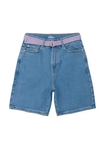 Produktbild: Bermuda Jeans/Loose Fit/Super High Rise/Semi Wide Leg blau 164/SLIM