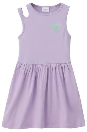 Produktbild: s.Oliver Ärmelloses Kleid mit Rippstruktur Lavendel 110