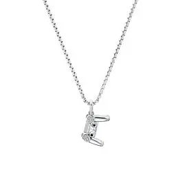 Produktbild: s.Oliver Kette mit Anhänger Edelstahl Jungen Kinder Halsschmuck, 40+3 cm, Silber, Controller, Kommt in Schmuck Geschenk Box, 2032559