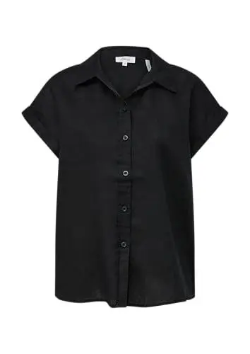 Produktbild: s.Oliver Leinen Bluse, Kurzarm