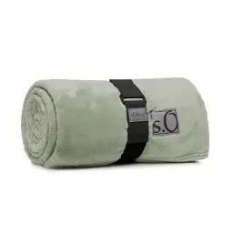 Produktbild: s.Oliver Kuschelsoft XXL Decke 220x240 cm - flauschig, warm & waschbar, Kuscheldecke Salbei Uni