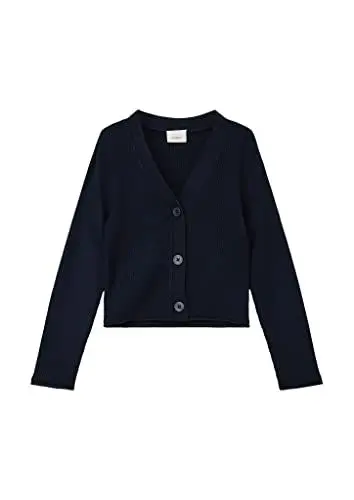 Produktbild: s.Oliver Mädchen 10.2.13.17.172.2130428 Strickjacke, Blau #242124, 92-98