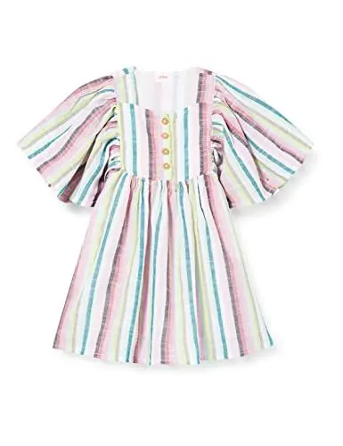 Produktbild: s.Oliver Mädchen 403.10.204.20.200.2116814 Kinderkleid, 01g1, 92 EU