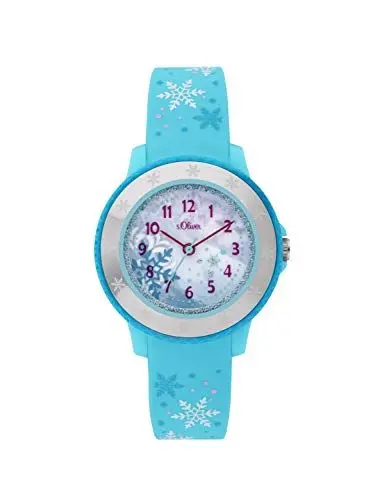 Produktbild: s.Oliver MädchenArmbanduhr Analog Quarz Silikon SO-3913-PQ