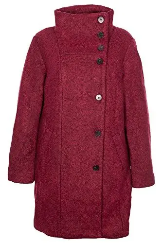 Produktbild: s.Oliver Mantel Kurzmantel Gehrock Wintermantel Wollmantel Damen, Farbe:bordeaux, Damengrößen:46