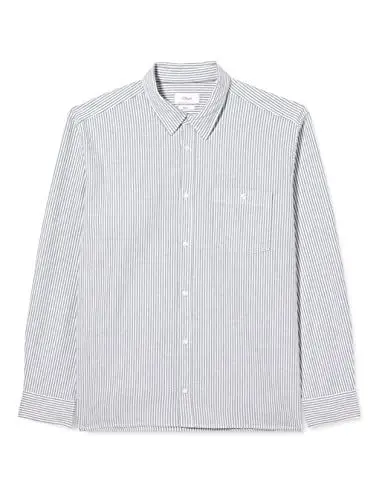 Produktbild: s.Oliver Men's 2127454 Hemd Langarm, White, M