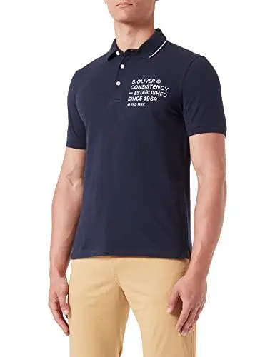 Produktbild: s.Oliver Herren 2129835 Poloshirt, Kurzarm, 5955_Blue, S